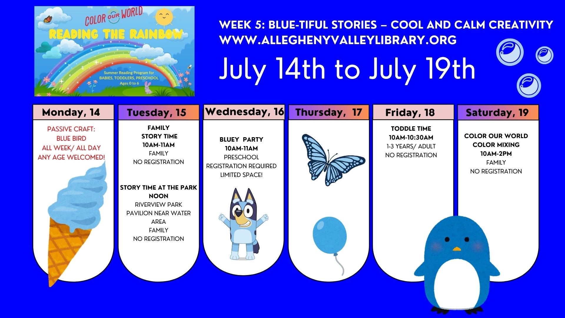 weekly calendar