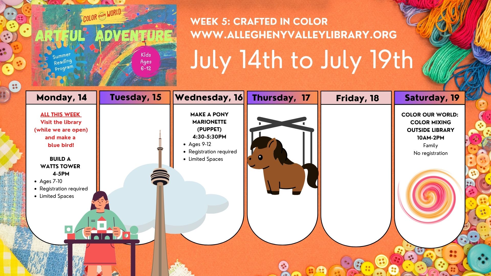 weekly calendar
