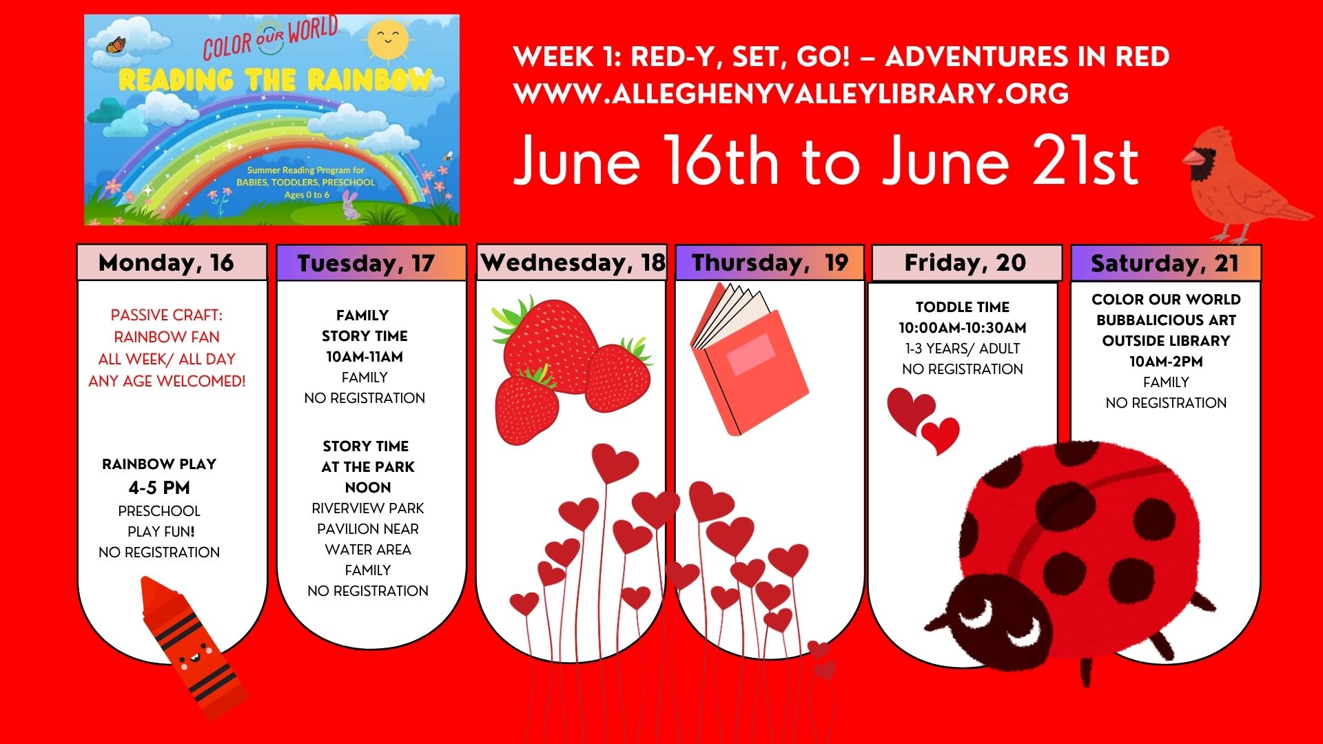 Weekly calendar