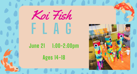 Koi Fish Flag