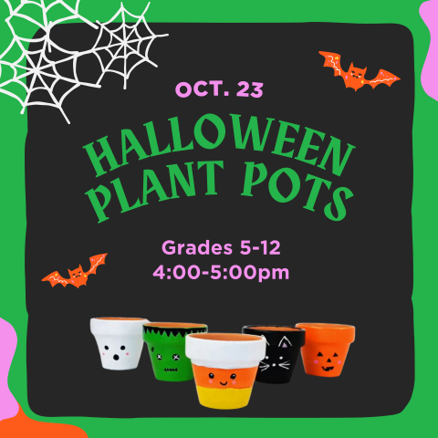 Halloween Plant Pots