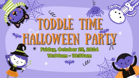 Toddler Time Halloween Party