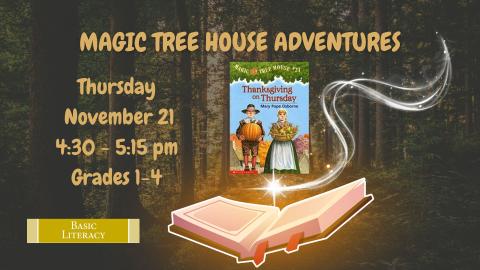 Magic Tree House Adventures Thanksgiving on Thursday book