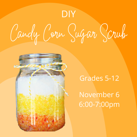 Candy Corn Sugar Scrub