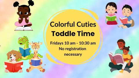 colorful toddle time