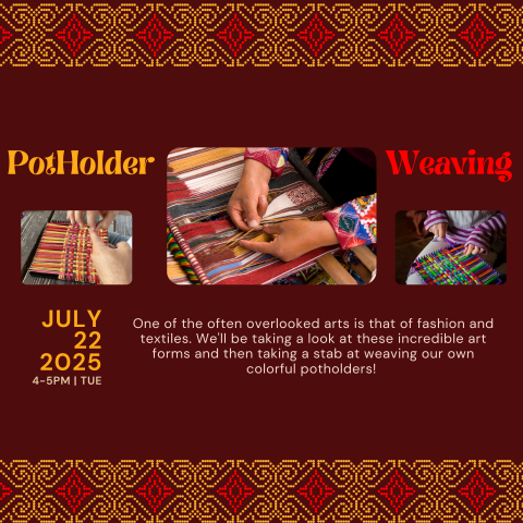 Potholder Weaving