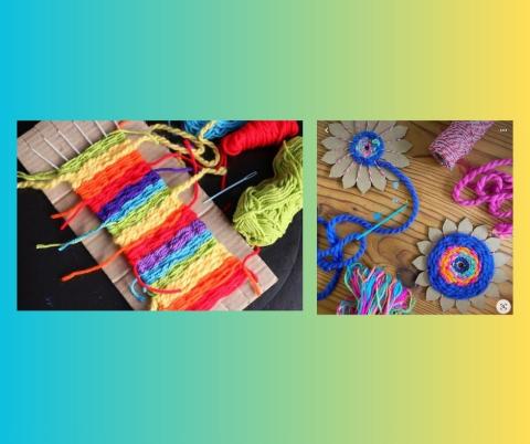 Woven in Color: Yarn Weaving