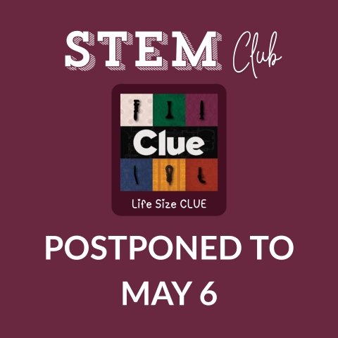 CLUE POSTPONED TO NEXT TUESDAY
