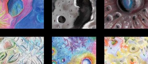 Colors in Space Art Activity