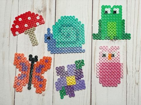 Colors of Nature: Perler Beads