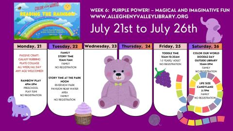 weekly events