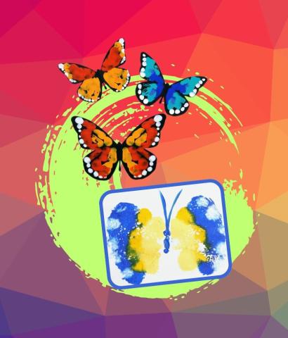 Butterfly Painting: Sponge and Squish Art
