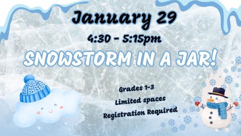 Snowstorm in a Jar program