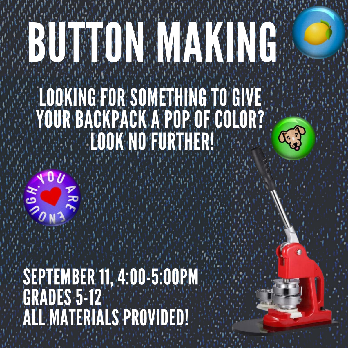 Button Making