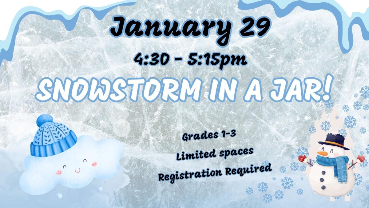 Snowstorm in a Jar program